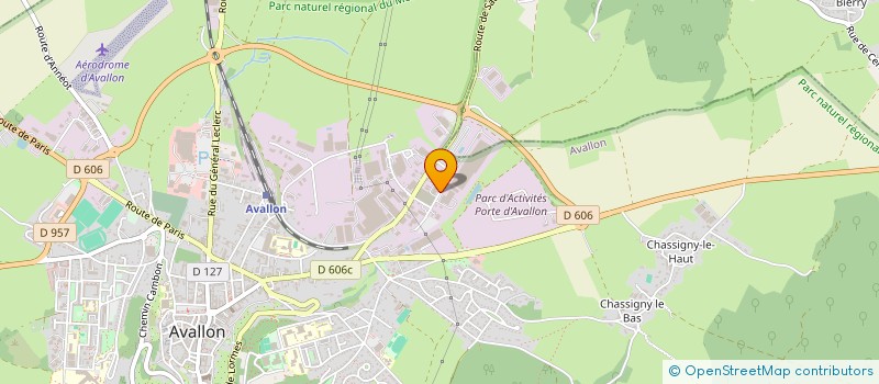 localisation de l'entreprise PARTICIPATIONS &INVESTISSEMENTS à AVALLON