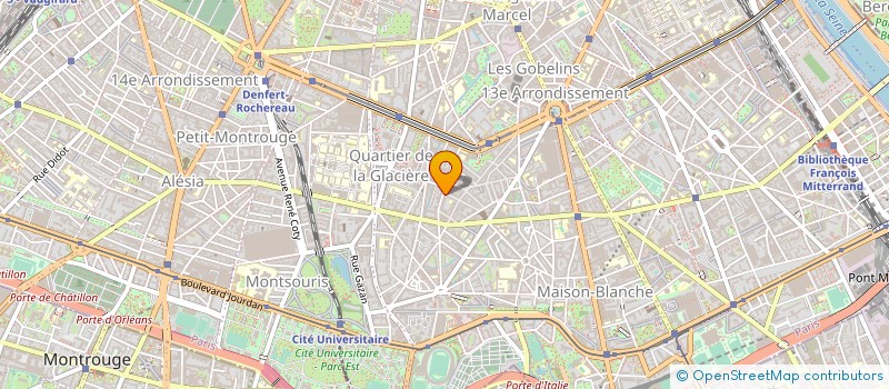 localisation de l'entreprise PARTICIPATIONS MOBILIERES ET IMMOBILIERES - PAMI à PARIS