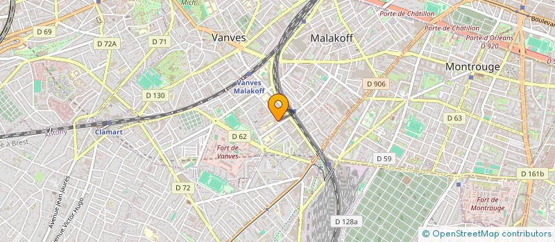 localisation de l'entreprise PARTICIPATIONS NAGORA  MALAKOFF