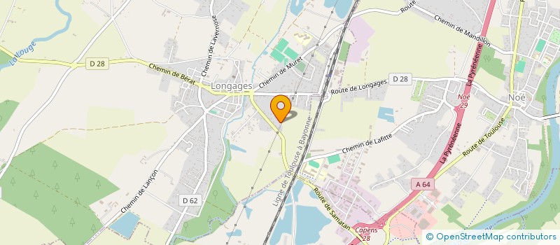 localisation de l'entreprise PARTICITE  LONGAGES