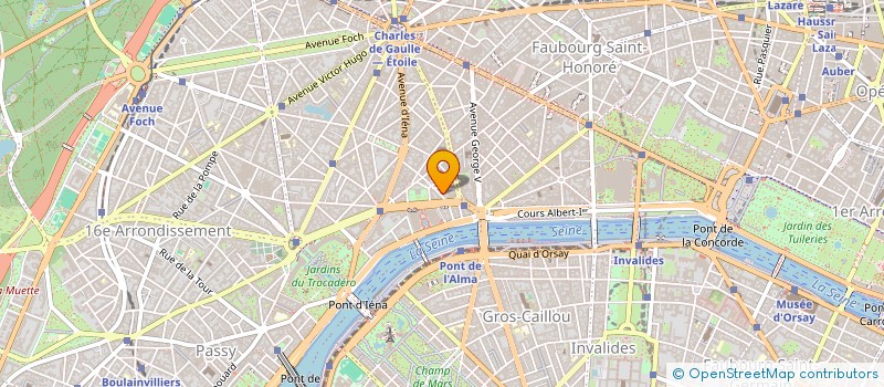 localisation de l'entreprise PARTICLES FILMS  PARIS