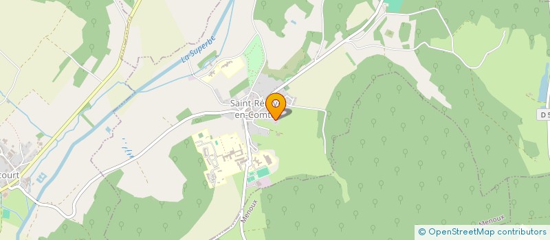 localisation de l'entreprise PARTICUL'PC  SAINT-REMY-EN-COMTE