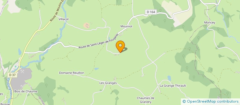 localisation de l'entreprise PARTICULE à SERMAGES