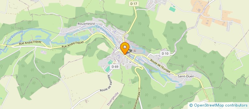 localisation de l'entreprise PARTICULIERS SERVICES PLUS à VALMONT