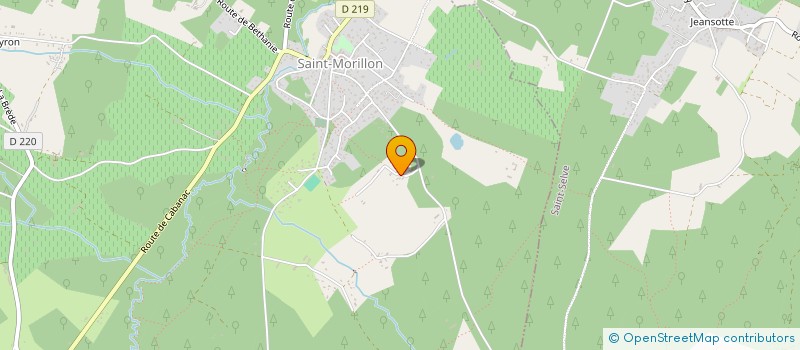 localisation de l'entreprise PARTICYN  MONGET