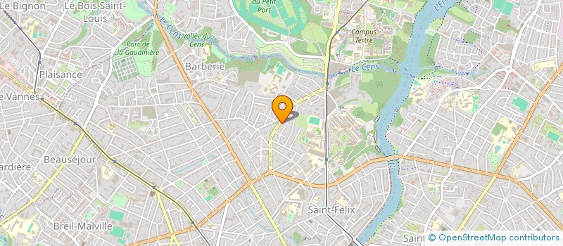 localisation de l'entreprise PARTIE DE CAMPAGNE  NANTES