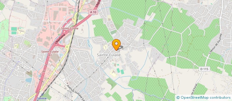 localisation de l'entreprise PARTIE SON à SAINTE-EULALIE