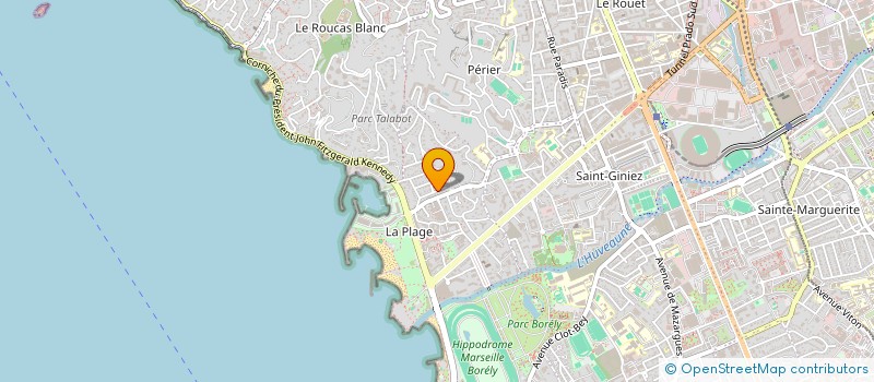 localisation de l'entreprise PARTIMMO à MARSEILLE