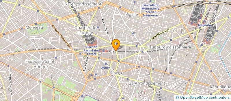 localisation de l'entreprise PARTIR à PARIS