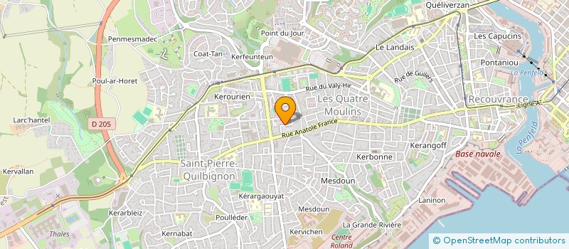 localisation de l'entreprise PARTIR EN COLO à BREST