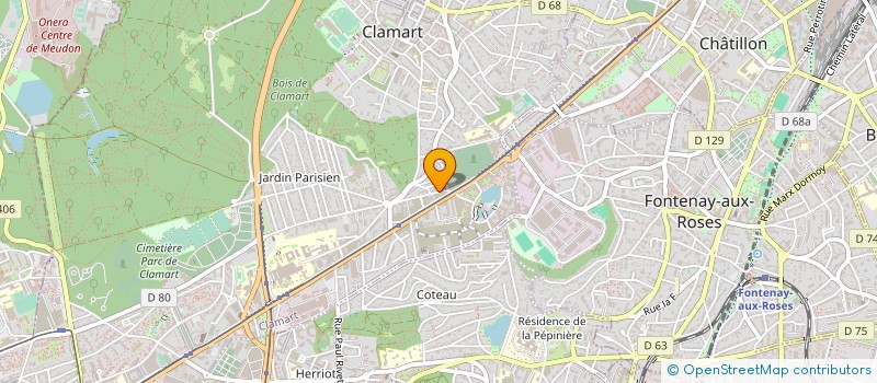 localisation de l'entreprise PARTIR EN LIVE à CLAMART