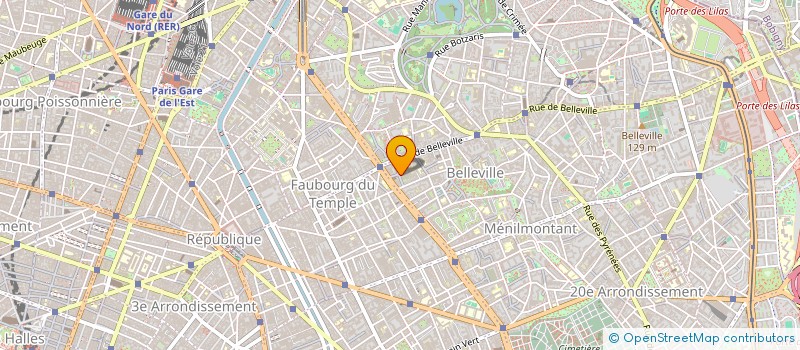 localisation de l'entreprise PARTITA  PARIS