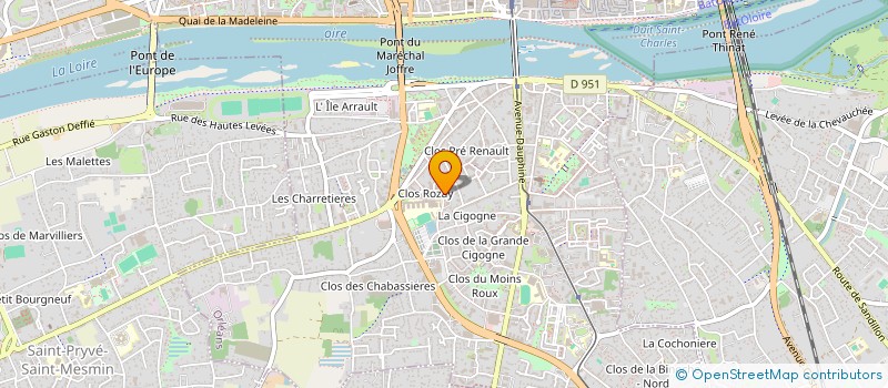 localisation de l'entreprise PARTNAIRE ILE DE FRANCE SUD EST  OLIVET