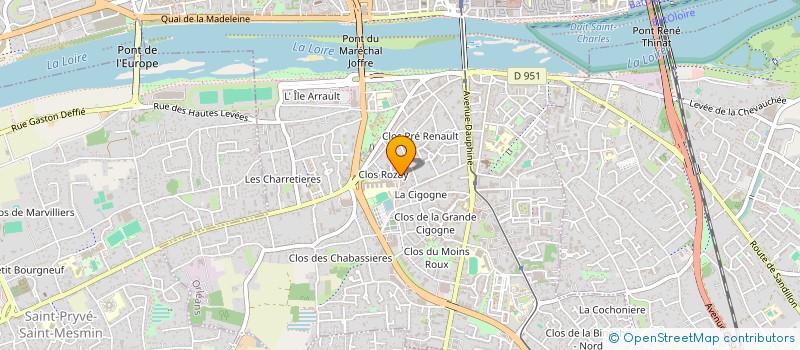 localisation de l'entreprise PARTNAIRE LES HERBIERS à OLIVET