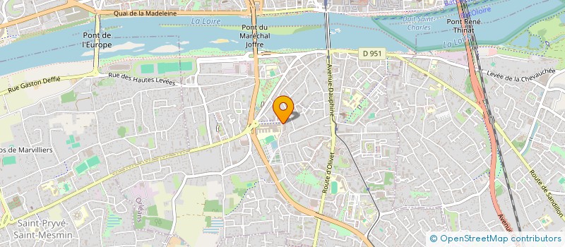 localisation de l'entreprise PARTNAIRE LYON  OLIVET