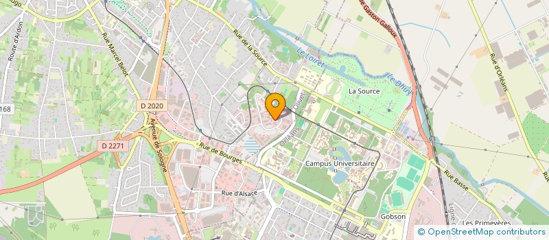 localisation de l'entreprise PARTNAIRE PACA à OLIVET