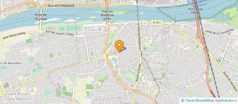 localisation de l'entreprise PARTNAIRE SUD NANTES à OLIVET
