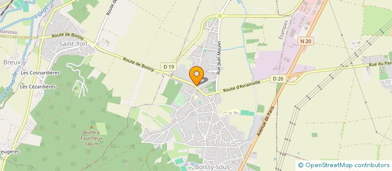 localisation de l'entreprise PARTNER à BOISSY-SOUS-SAINT-YON