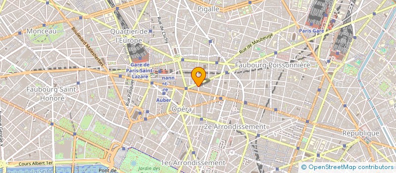 localisation de l'entreprise PARTNER ABROAD  PARIS