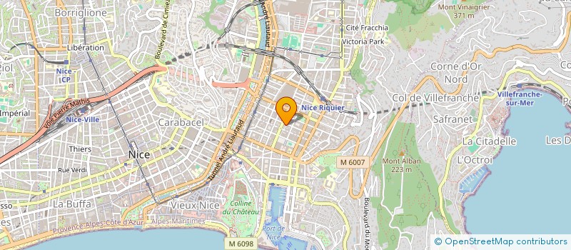 localisation de l'entreprise PARTNER AUTO & MOTO  NICE