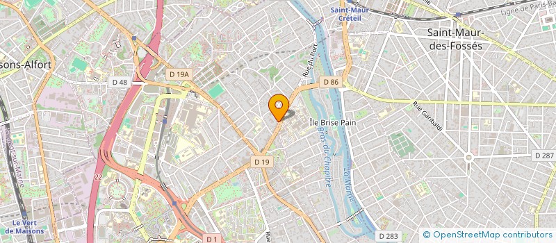 localisation de l'entreprise PARTNER CONCEPT  CRETEIL