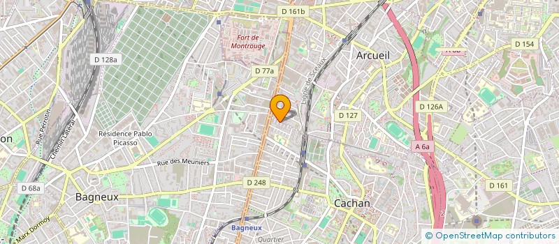 localisation de l'entreprise PARTNER CONSEILS à ARCUEIL