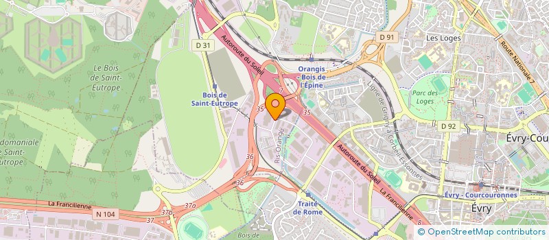 localisation de l'entreprise PARTNER DISTRIBUTION à RIS-ORANGIS