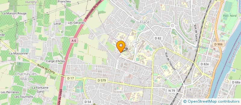 localisation de l'entreprise PARTNER INFORMATIQUE à CHARNAY-LES-MACON