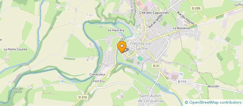 localisation de l'entreprise PARTNER'KDO  SOUGE-LE-GANELON