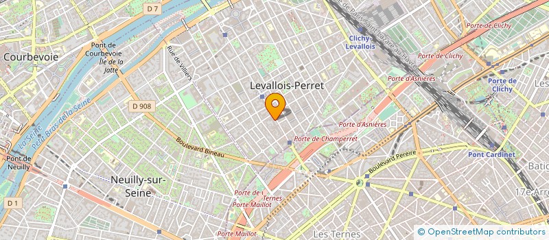 localisation de l'entreprise PARTNER LINE à LEVALLOIS-PERRET