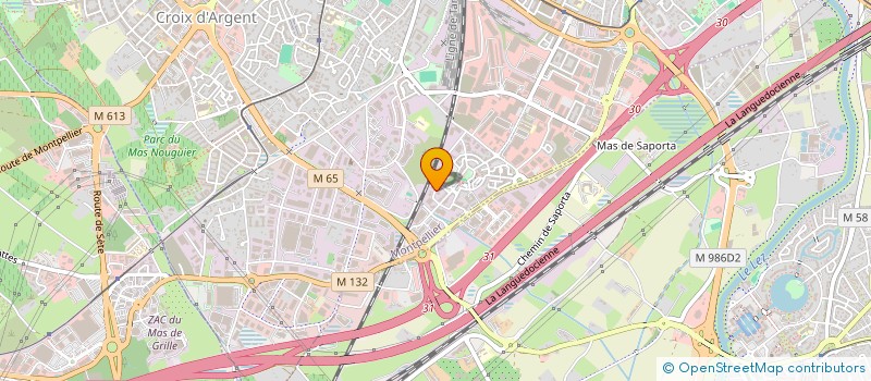 localisation de l'entreprise PARTNER MULTIMEDIA à MONTPELLIER
