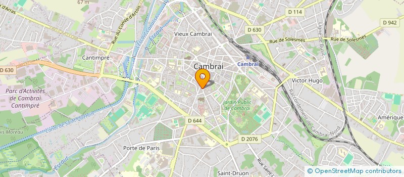 localisation de l'entreprise PARTNER PROTECT DEVELOPMENT à CAMBRAI