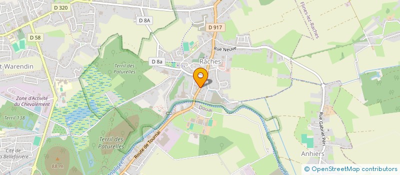 localisation de l'entreprise PARTNER REFRACTORIES GUNITING à RACHES