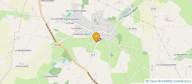 localisation de l'entreprise PARTNER'S à SAINT-BREVIN-LES-PINS