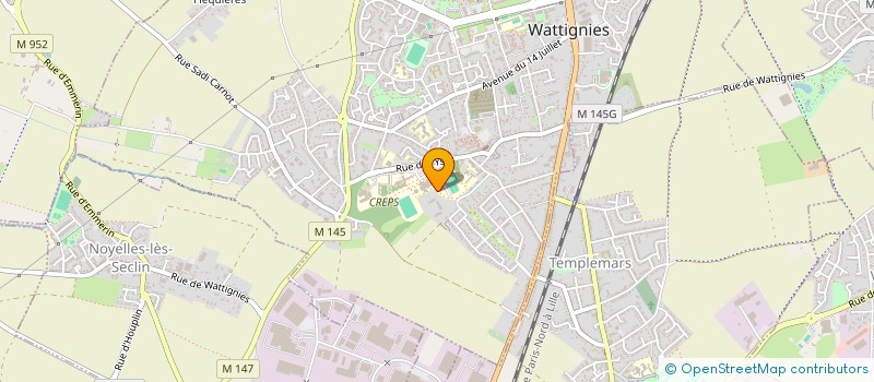 localisation de l'entreprise PARTNER SOLUTIONS à WATTIGNIES