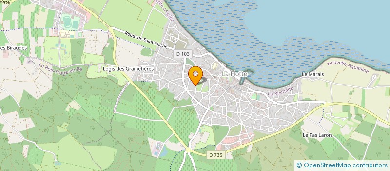 localisation de l'entreprise PARTNERS AND CO  LA FLOTTE