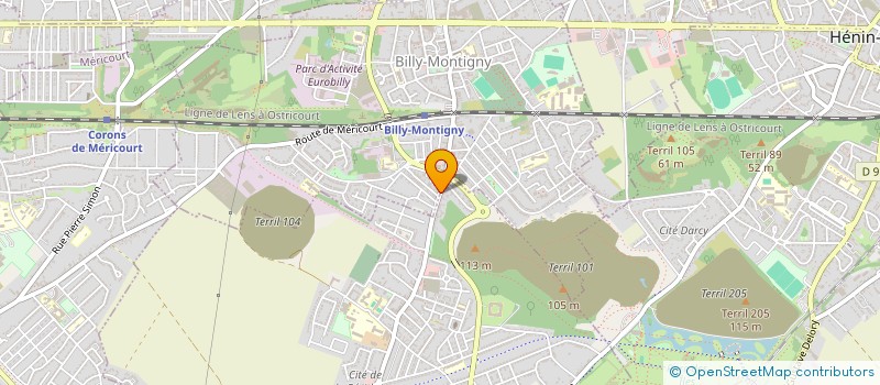 localisation de l'entreprise PARTNERS ' AVENTURE EXPANSION à BILLY-MONTIGNY