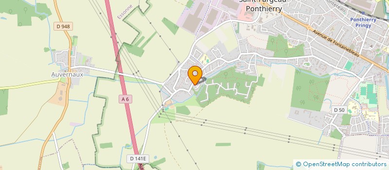 localisation de l'entreprise PARTNERS COMPTA  SAINT-FARGEAU-PONTHIERRY