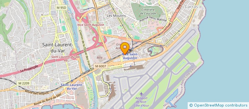 localisation de l'entreprise PARTNERS CONCEPT à NICE