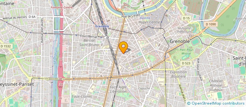localisation de l'entreprise PARTNERS EDITIONS à GRENOBLE