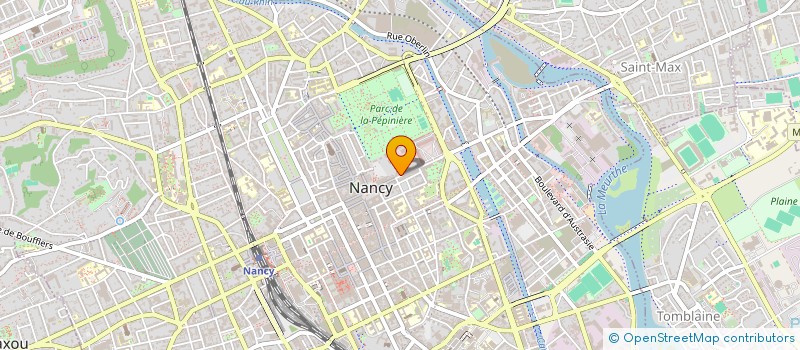 localisation de l'entreprise PARTNERS FOR EVER  NANCY