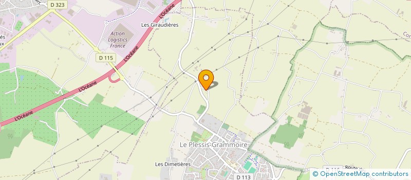 localisation de l'entreprise PARTNERS IN LOGISTICS INTERNATIONAL  LE PLESSIS-GRAMMOIRE