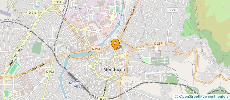 localisation de l'entreprise PARTNERS INVEST à MONTLUCON
