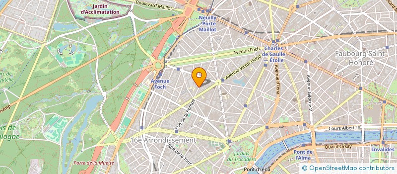 localisation de l'entreprise PARTOUCHE CONSULTANTS  PARIS