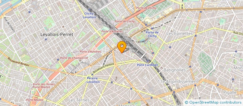 localisation de l'entreprise PARTOUCHE IMAGES  PARIS