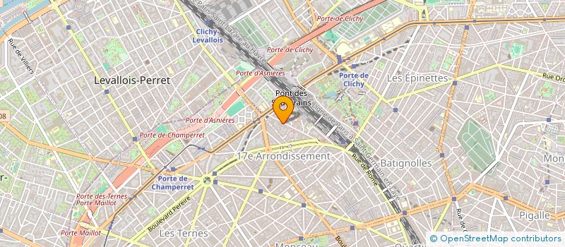 localisation de l'entreprise PARTOUCHE TOURNOIS  PARIS