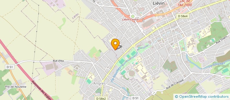 localisation de l'entreprise PARTOUTATIX à LIEVIN