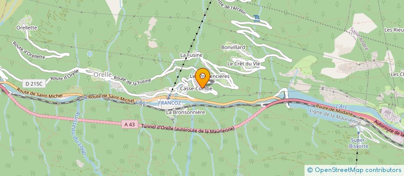 localisation de l'entreprise PARTRIDGE MARSHALL  ORELLE