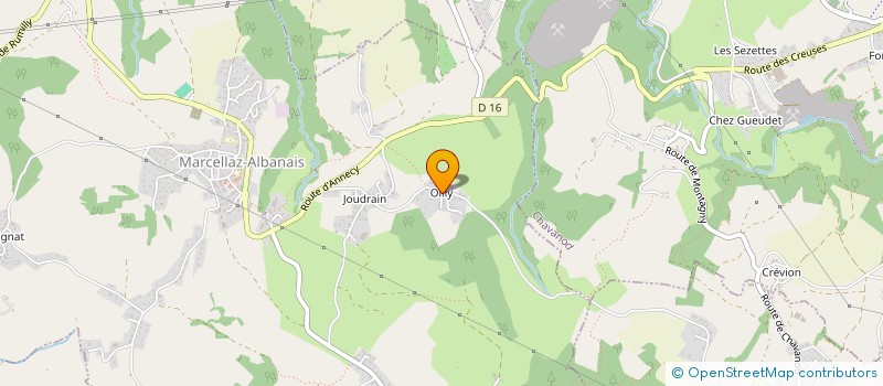 localisation de l'entreprise PARTY CALIENTE  MARCELLAZ-ALBANAIS