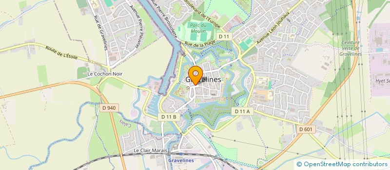 localisation de l'entreprise PARTY PETE à GRAVELINES